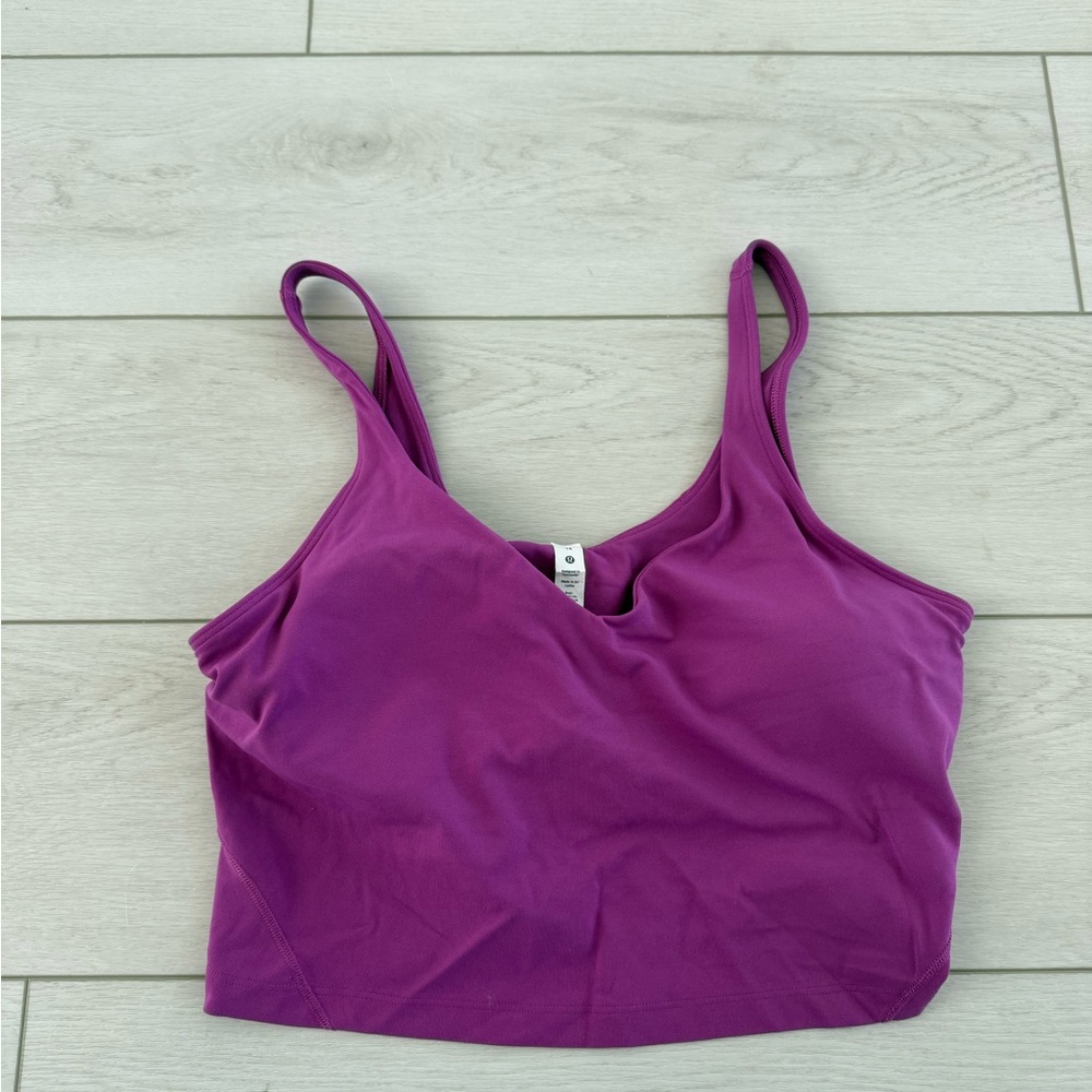 Lululemon Align Tank Top Vivid Plum - Picture 3 of 6
